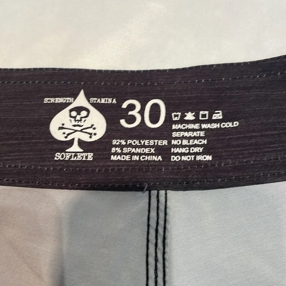Soflete Color‎ Block Swim Trunks 30 Bathing Suit Beach Summer Vacation Surfing